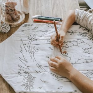 Coloriage lavable et pliable