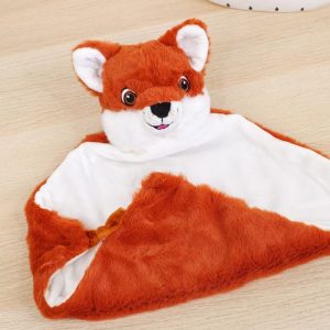 Doudou renard 27X25 cm (personnalisable)