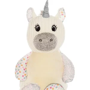 Peluche Licorne sensorielle sucre glace déhoussable (personnalisable)