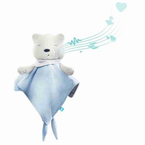 Doudou premium bleu _ myHummy (personnalisable)