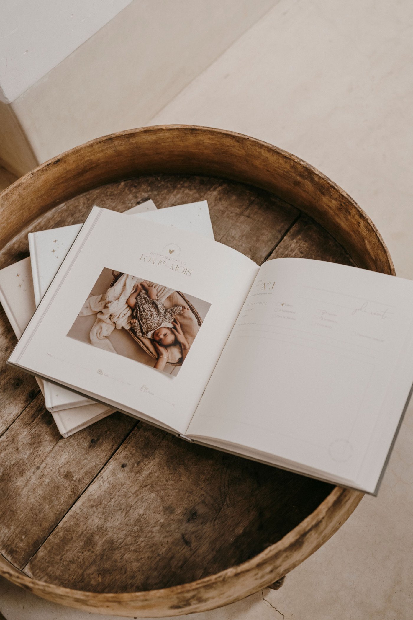 Livre de naissance Petit Amour Beige – Image 2