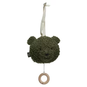 Peluche Musicale Teddy Bear Leaf Green