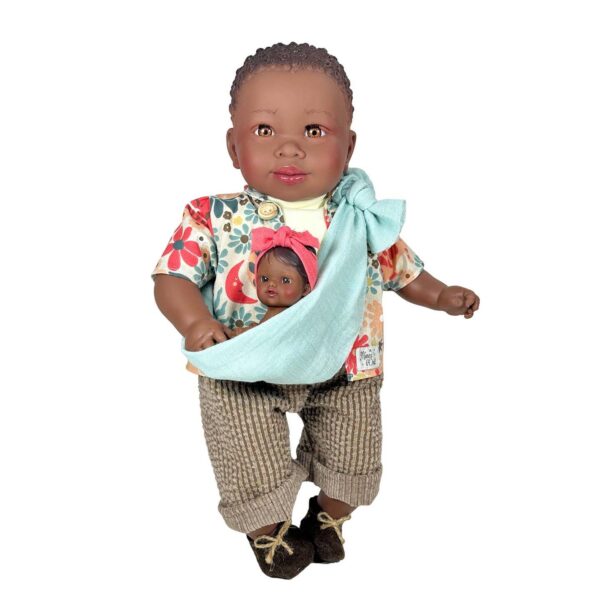 Poupée Amir et son bébé - Nines d’Onil – Image 6