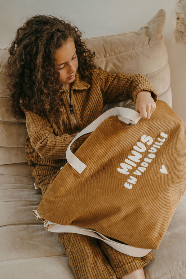 Sac XL velours Minus en vadrouille Zakuw – Image 5