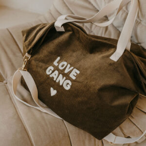 Sac XL velours Love Gang Zakuw