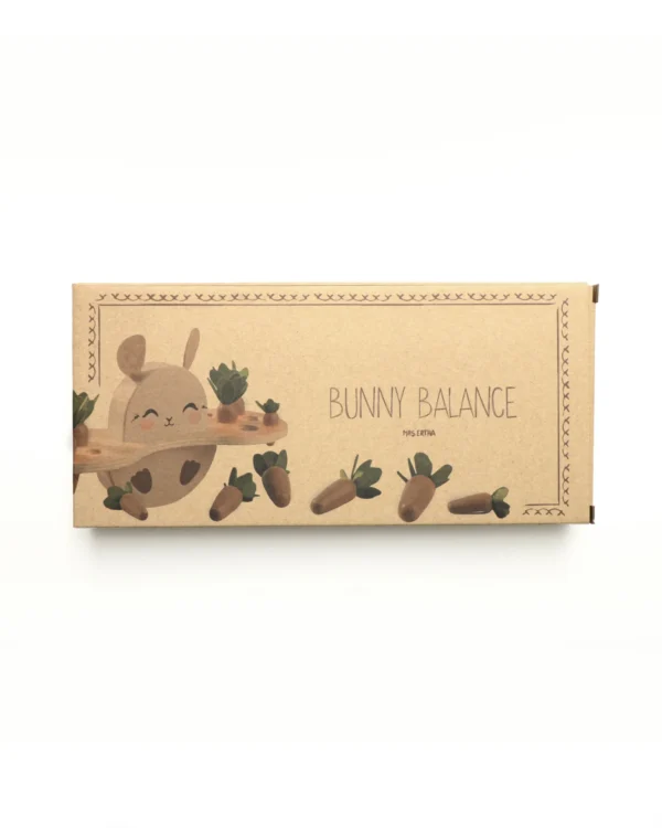 Bunny balance puzzle en bois Mrs Ertha – Image 5