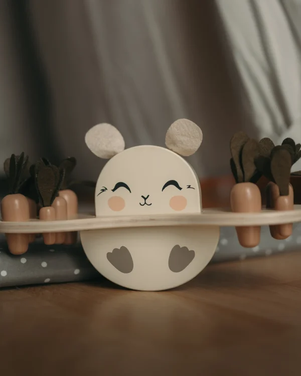 Bunny balance puzzle en bois Mrs Ertha – Image 9