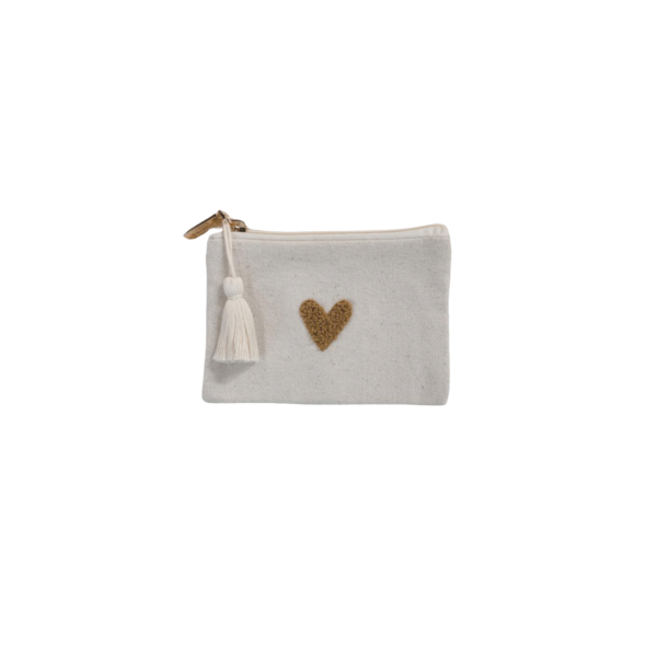 Porte-monnaie Love Beige – Image 4