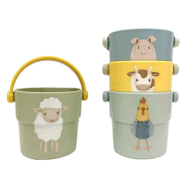 Gobelets de bain Little Farm