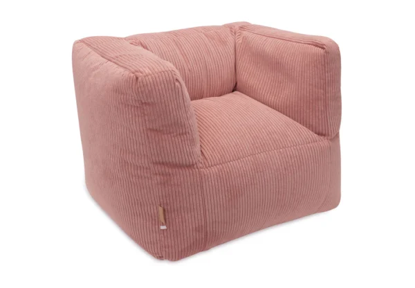 Fauteuil enfant velour côtelé Wild Rose – Image 2