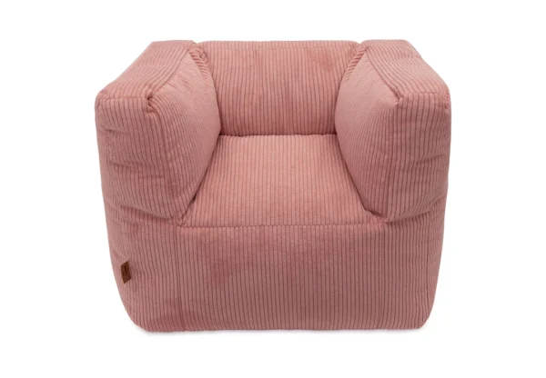 Fauteuil enfant velour côtelé Wild Rose