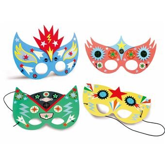 Masques à décorer - Le gang des super héros – Image 3