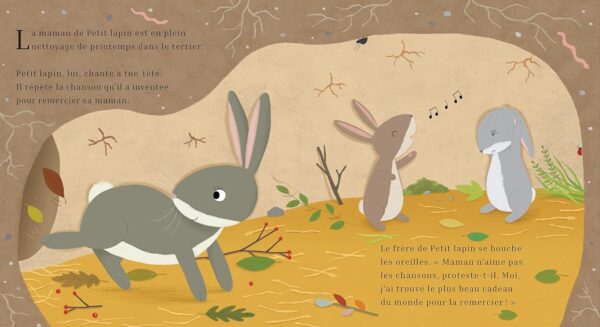 Le printemps de petit lapin (collection une année dans la nature) – Image 2