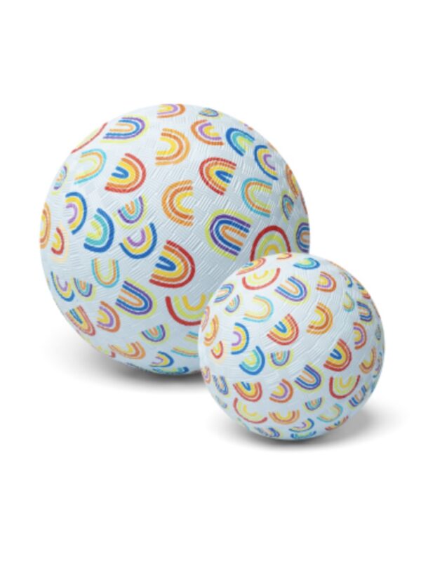 Ballon Arc en ciel en caoutchouc 13 cm – Image 2
