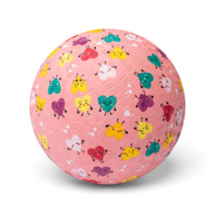 Ballon Cœurs en caoutchouc 18 cm