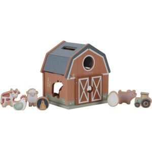 Boîte à formes en bois Little Farm