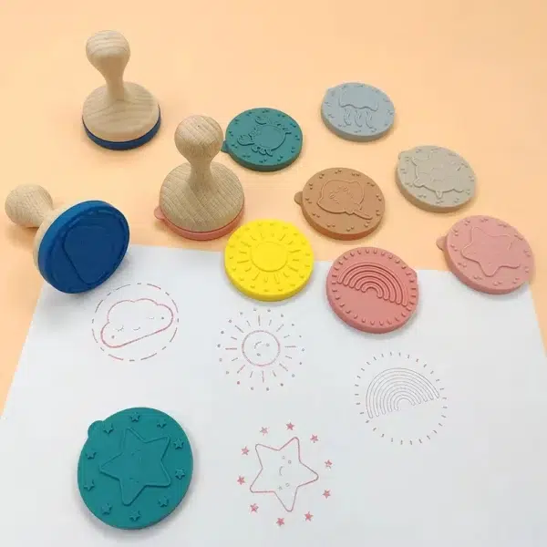 Les tampons de la mer Multi usages multicolore – Image 2