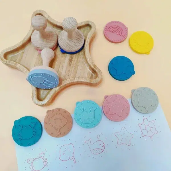 Les tampons de la mer Multi usages multicolore – Image 3
