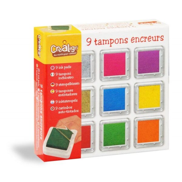 Boite de 9 encreurs