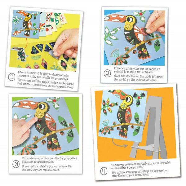 Gommettes repositionnables "dans mon arbre" – Image 4