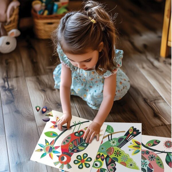 Gommettes repositionnables "dans mon arbre" – Image 3