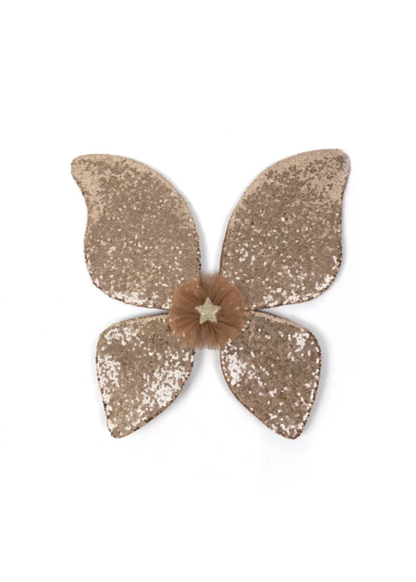 Ailes scintillantes déguisement de princesse papillon – Image 2