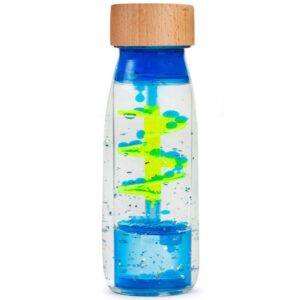 Bouteille sensorielle Move Spiral Blue