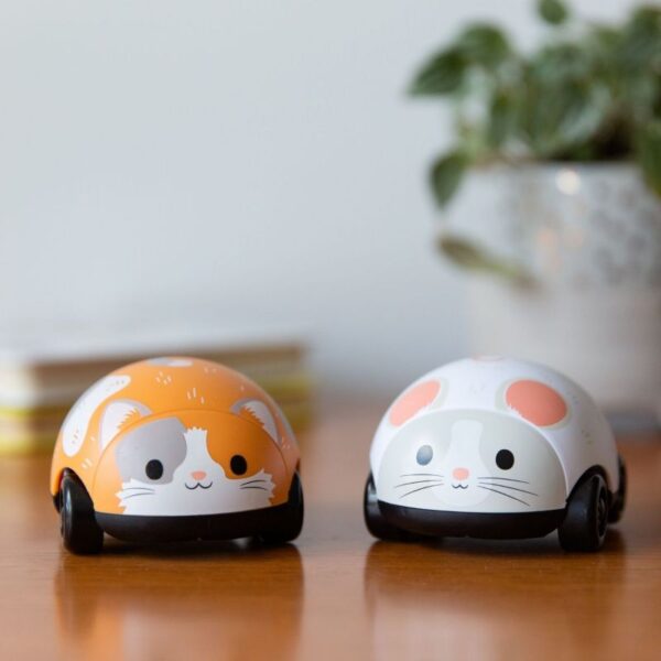 Lot de 2 véhicules à friction chat et souris – Image 3