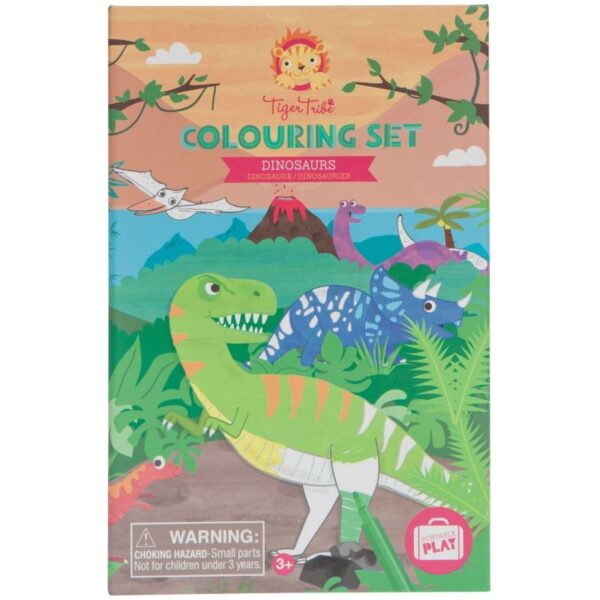 Set de coloriage dinosaure – Image 2