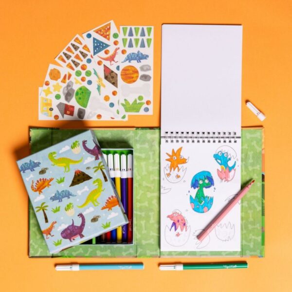 Set de coloriage dinosaure – Image 3