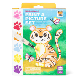 Peinture magique animaux sauvages