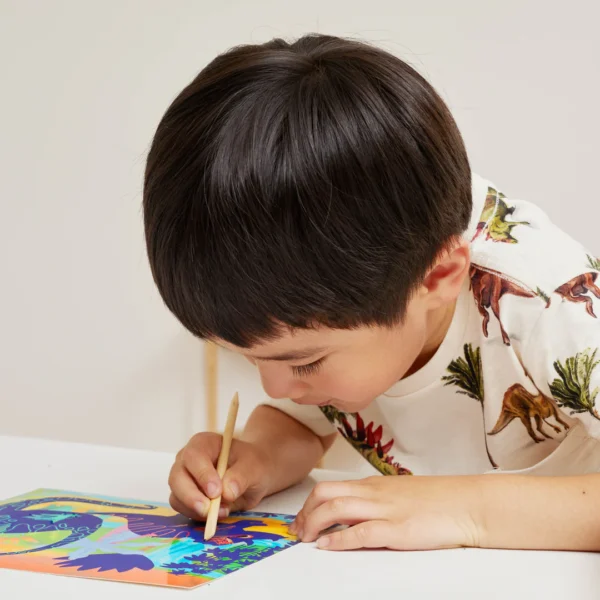 Cartes a gratter Scratch Art dinosaures – Image 5