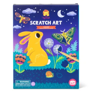 Cartes a gratter Scratch Art Jardin