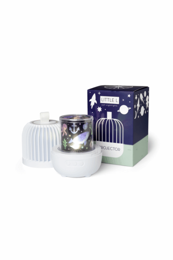 Veilleuse musicale et projecteur Little L