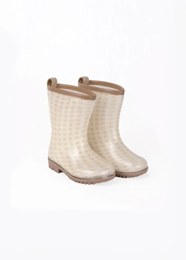 Bottes de pluie Mrs Ertha - Soft Squares PRÉCOMMANDE – Image 3