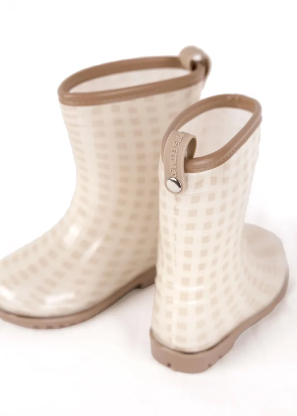 Bottes de pluie Mrs Ertha - Soft Squares PRÉCOMMANDE – Image 5
