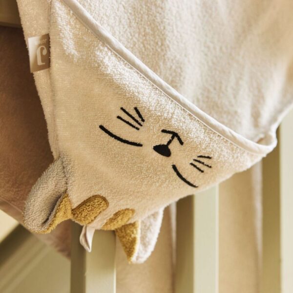 Cape de bain éponge Charlie le chat personnalisable – Image 3