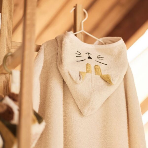 Poncho de bain éponge Charlie le chat – Image 4