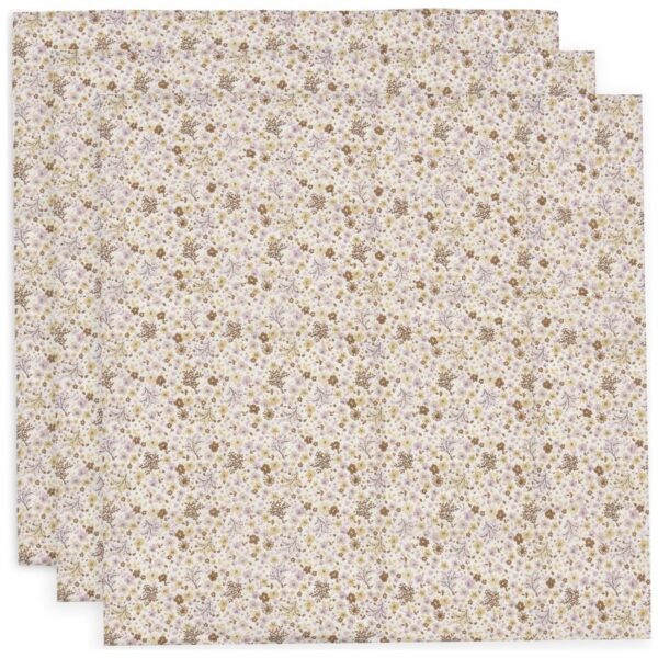 Lange Gaze de Coton 70x70cm Flower Fairies (lot de 3) – Image 2