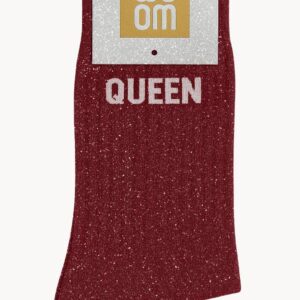 Chaussettes à Paillettes à Message "Queen" - Cheery Pop