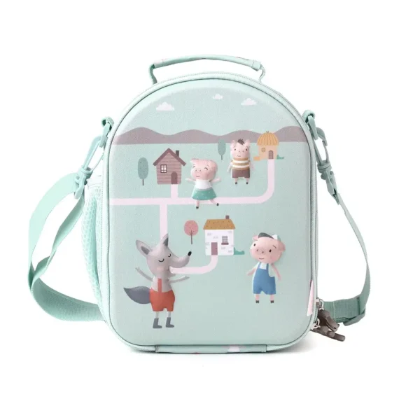 Sac Isotherme Goûter 3D Les Trois Petits Cochons