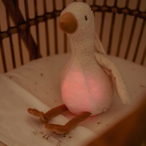 Peluche musicale et lumineuse Oie bruits blancs – Image 8