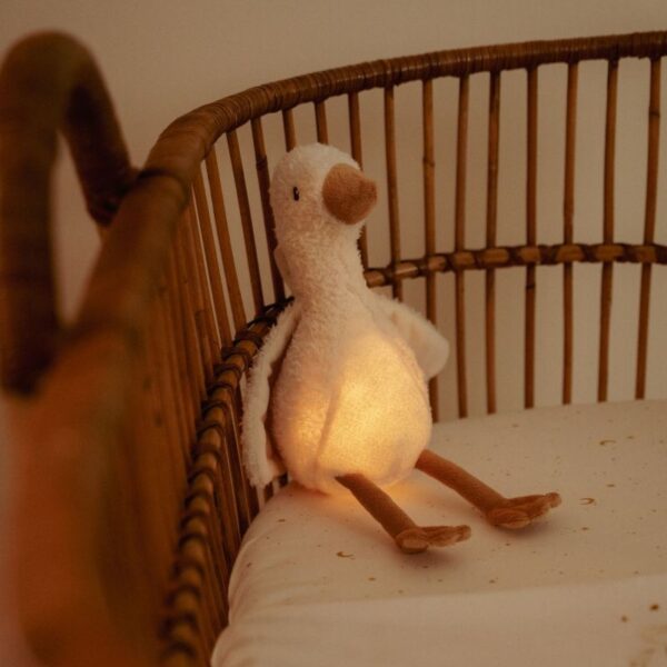 Peluche musicale et lumineuse Oie bruits blancs – Image 9