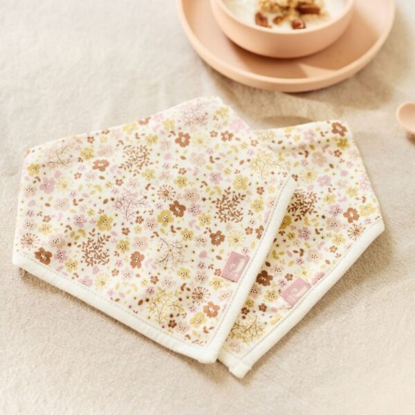 Lot de 2 bavoirs bandana Flower Fairies – Image 3