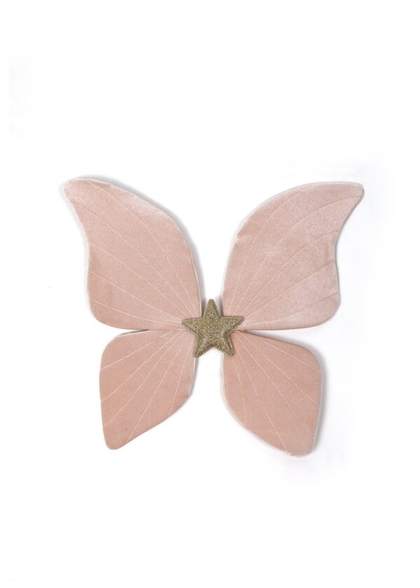 Ailes en velours de papillon rose – Image 2