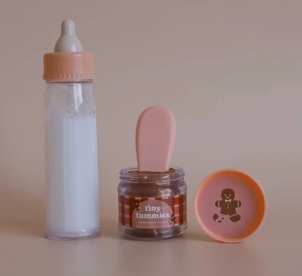 Box Noël biberon et petit pot pain d'épice Tiny Harlow