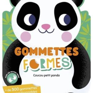 Gommettes formes - Coucou petit panda