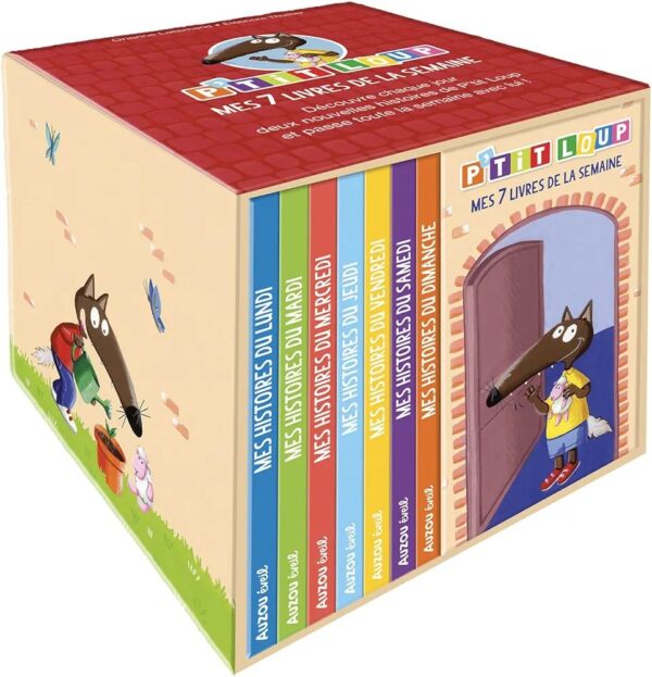 Bibliothèque p'tit loup - "mes 7 livres de la semaine"