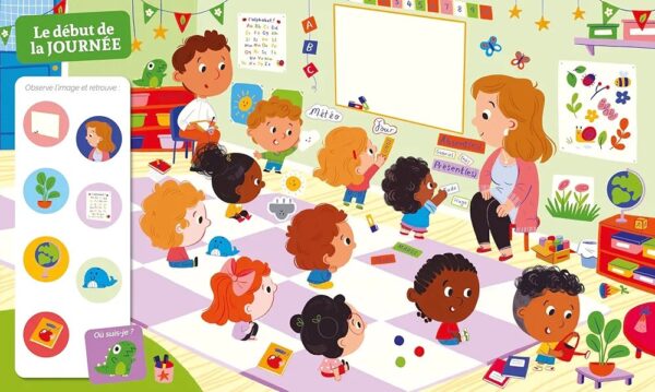 Cherche et trouve des tout-petits - À la maternelle – Image 2