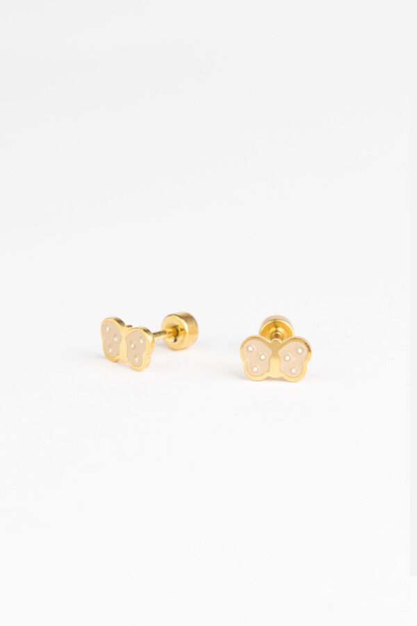 Boucles d’oreilles à tige Mini papillon